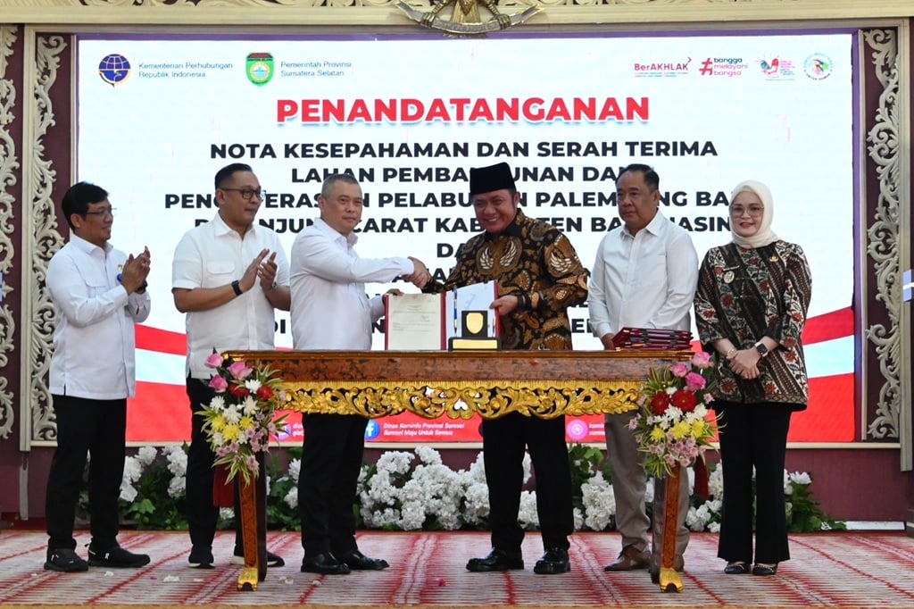 Proyek Pelabuhan Palembang Baru Masuk PSN, Siap Dibangun Awal 2026