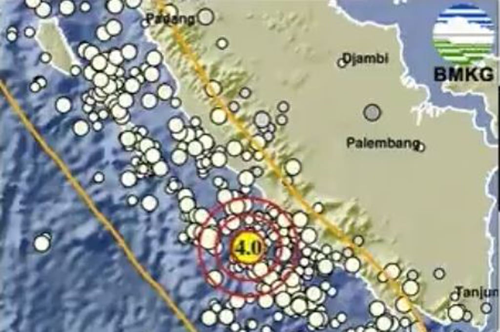 Gempa Hari Ini Magnitudo 4,0 Guncang Seluma Bengkulu