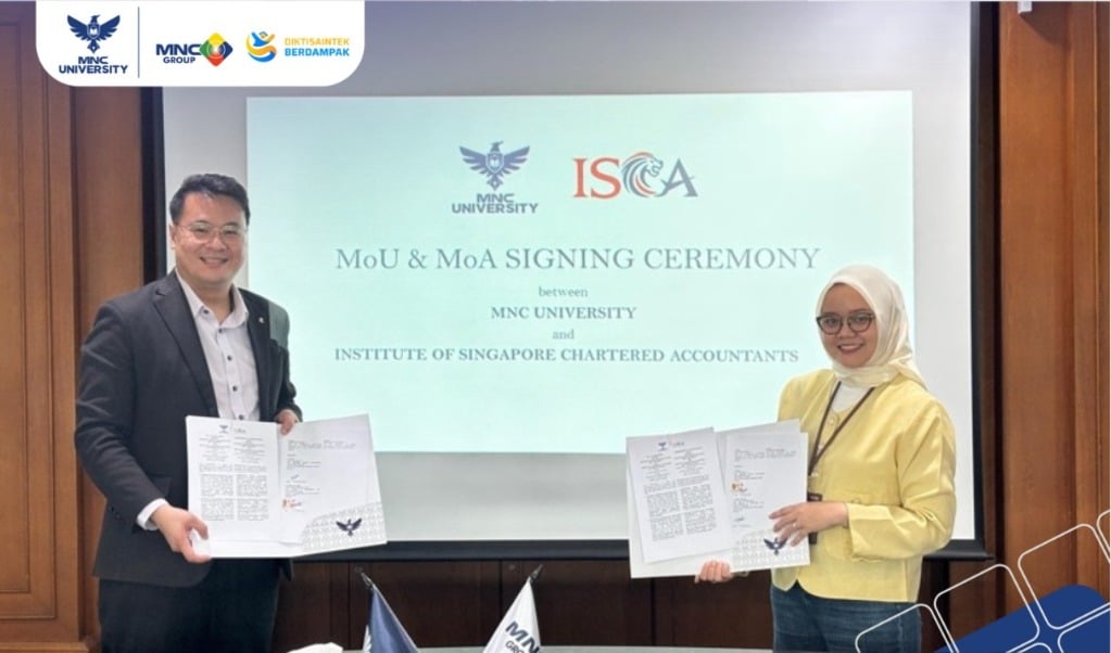 MNC University Gandeng ISCA Singapura untuk Perkuat Kompetensi Akuntansi Berstandar Global