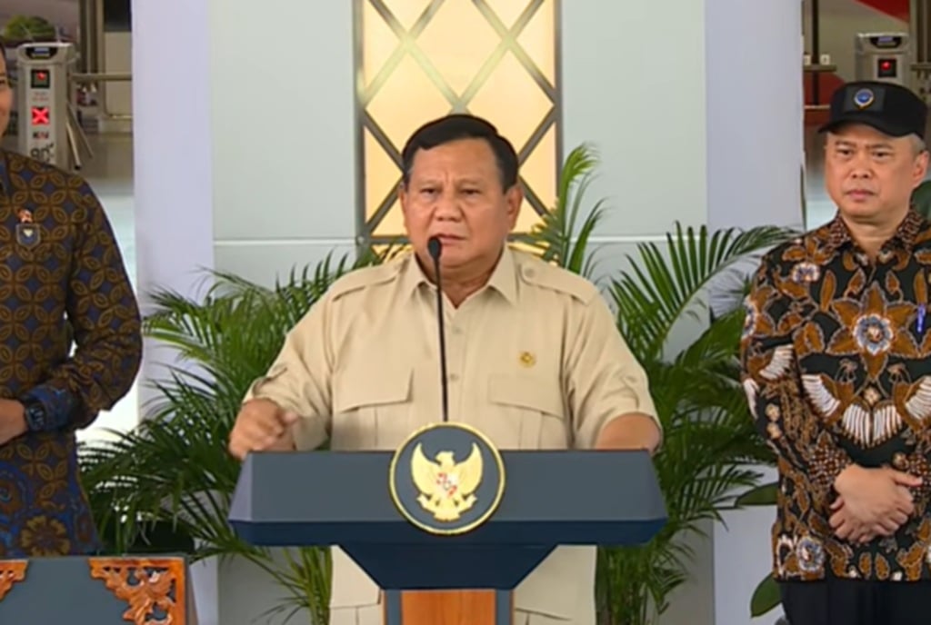 Prabowo soal Utang Jumbo Whoosh: Nggak Usah Khawatir, Saya Tanggung Jawab!