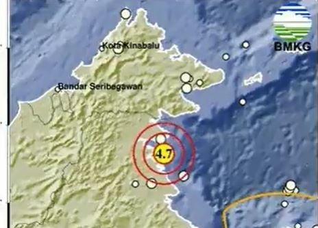 Info BMKG Gempa Terkini M 4,7 Guncang Tarakan Kaltara, Kedalaman 10 Km