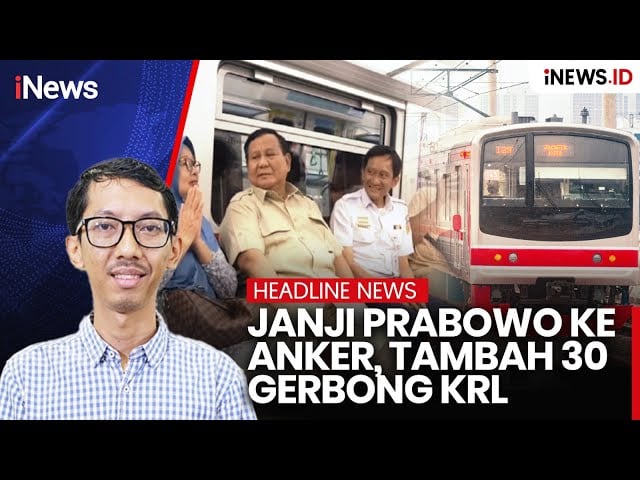 Presiden Prabowo Naik KRL, Resmikan Stasiun Tanah Abang Baru yang Tampil Modern dan Megah