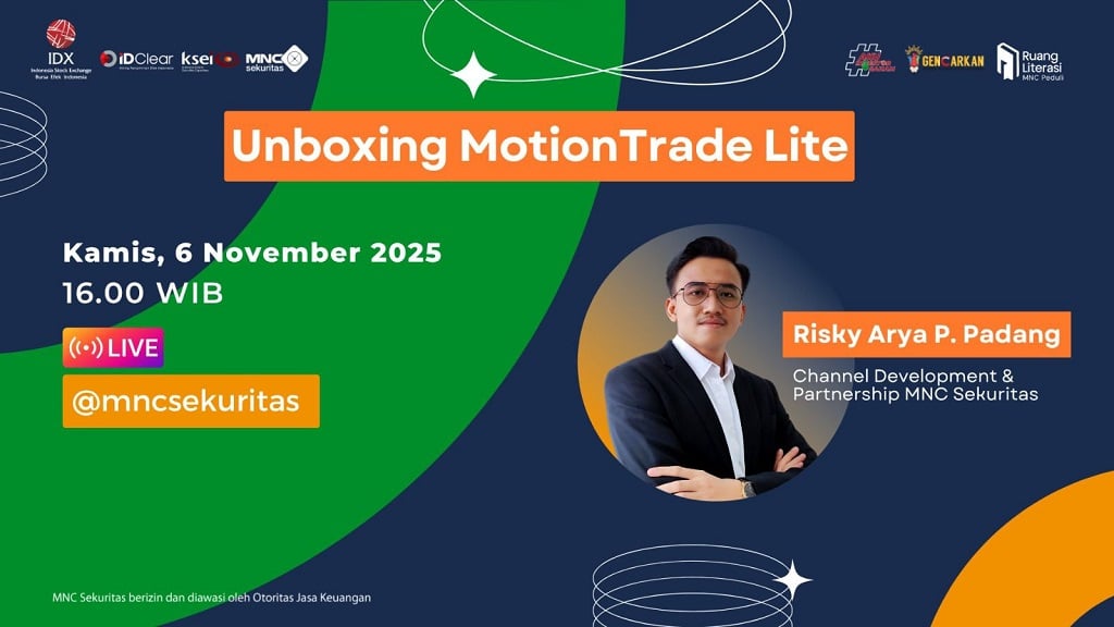 Jangan Lewatkan IG Live MNC Sekuritas Sore Ini: Unboxing MotionTrade Lite