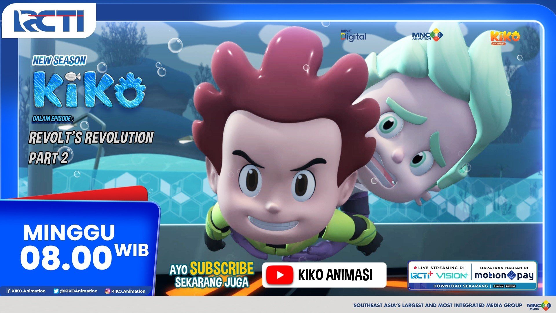 KIKO Season 4 Episode Baru Revolt's Revolution Part 2, Minggu 9 Nov 2025 Pukul 08.00 WIB di RCTI