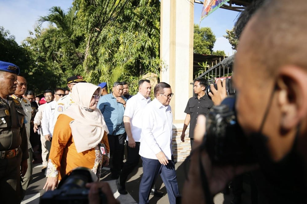 Pramono Tinjau SMAN 72 Jakarta, Cek Lokasi Ledakan