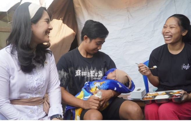 Tinjau Program MBG di Karangasem, Wamen Isyana: Gizi Ibu Pondasi Generasi Hebat