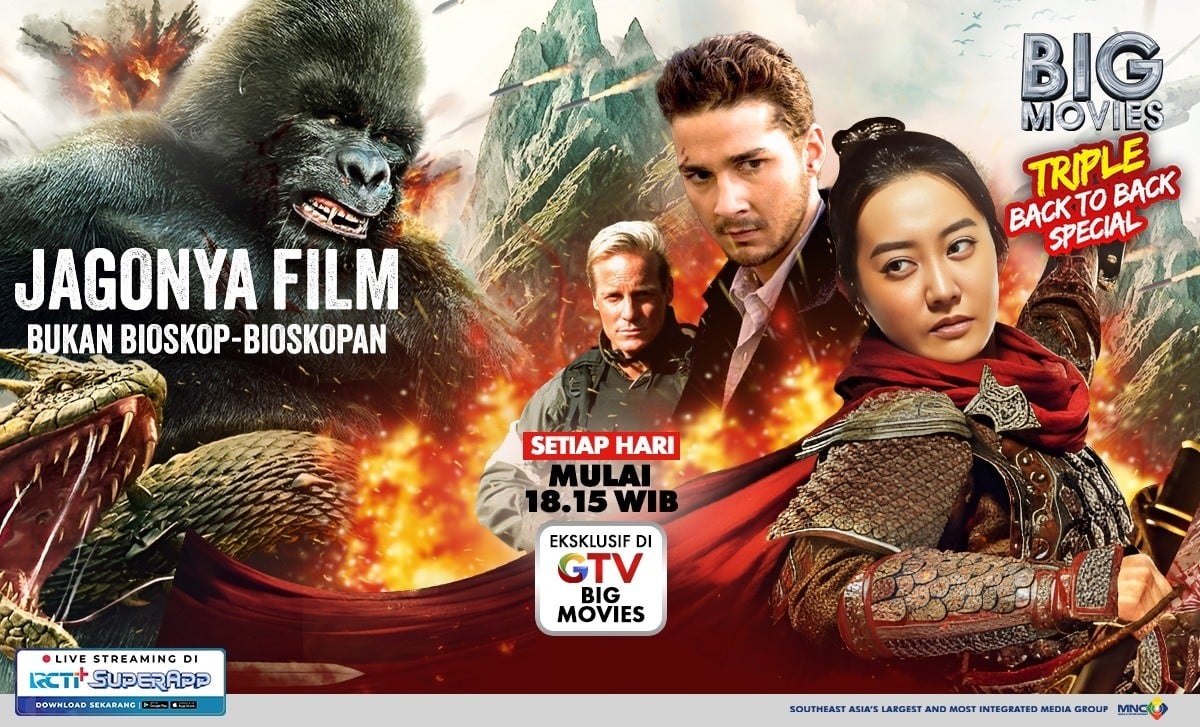 GTV Hadirkan 3 Film Blockbuster Nonstop Setiap Malam di Triple Back to Back Special