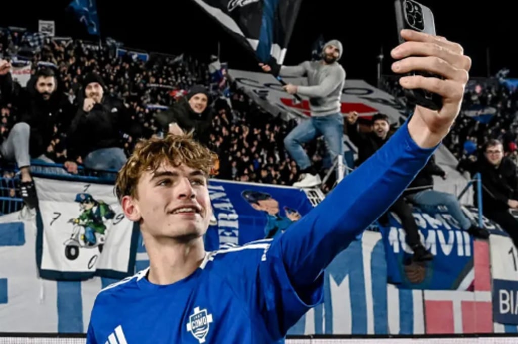 Profil dan Biodata Nico Paz, Gelandang Como 1907 Punya Masa Depan Cerah