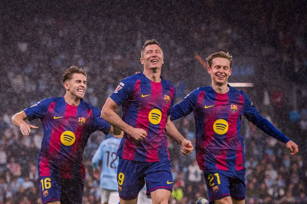 Hasil Lengkap Liga Spanyol: Lewandowski Hattrick! Barcelona Libas Celta Vigo dan Dekati Real Madrid