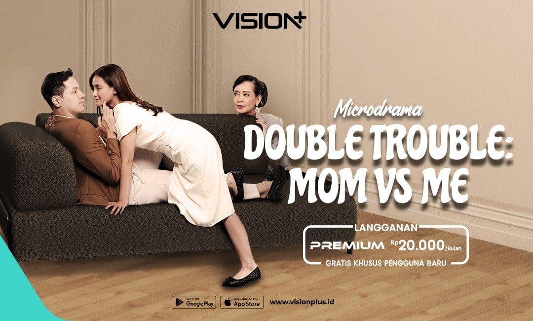 Nonton Microdrama News Release VISION+ Double Trouble: Mom vs Me, Ketika Ibu dan Anak Disatukan OB Kampus!