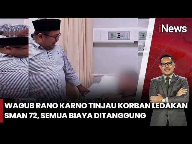 Pemprov DKI Jakarta Evaluasi Keamanan Sekolah Pascainsiden Ledakan di SMAN 72