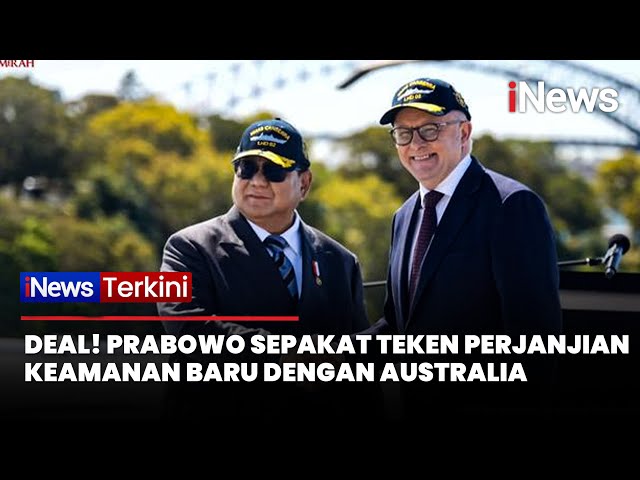 Presiden Prabowo–PM Albanese Sepakat Perjanjian Keamanan Baru, Simbol Persahabatan Indonesia–Australia