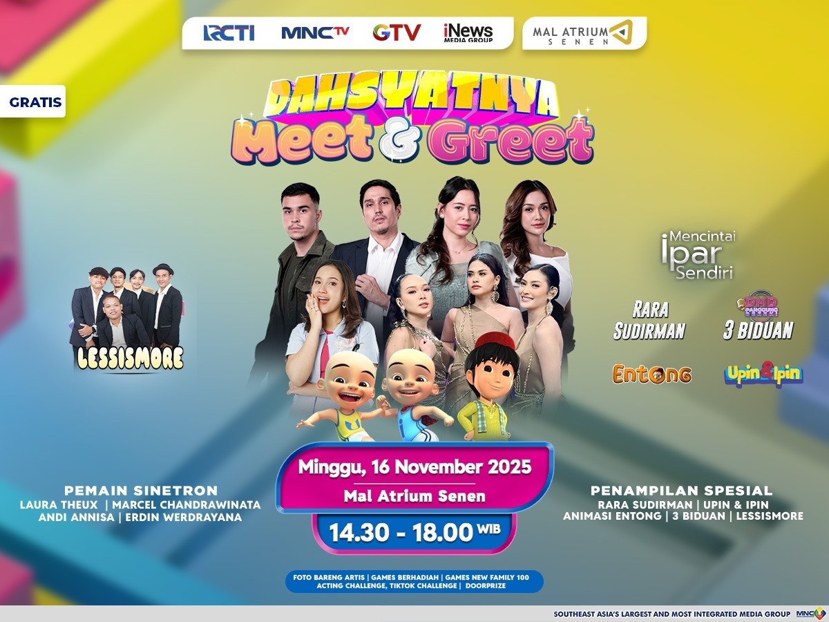 Siap-Siap Ketemuan Pemain Sinetron Terbaru RCTI, Mencintai Ipar Sendiri di Dahsyatnya Meet and Greet