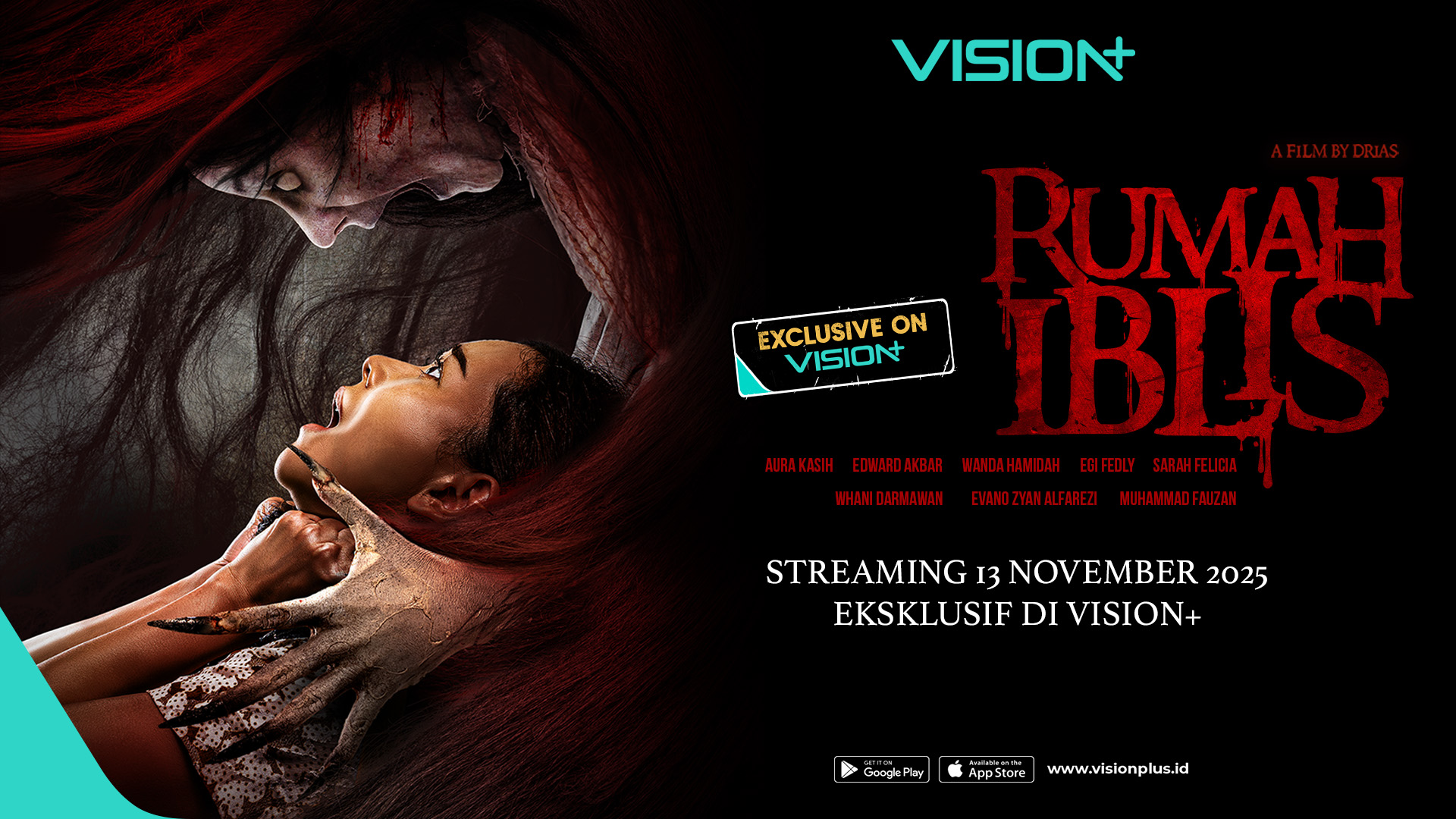 Sinopsis dan Link Nonton Film Horor Rumah Iblis, Eksklusif di VISION+