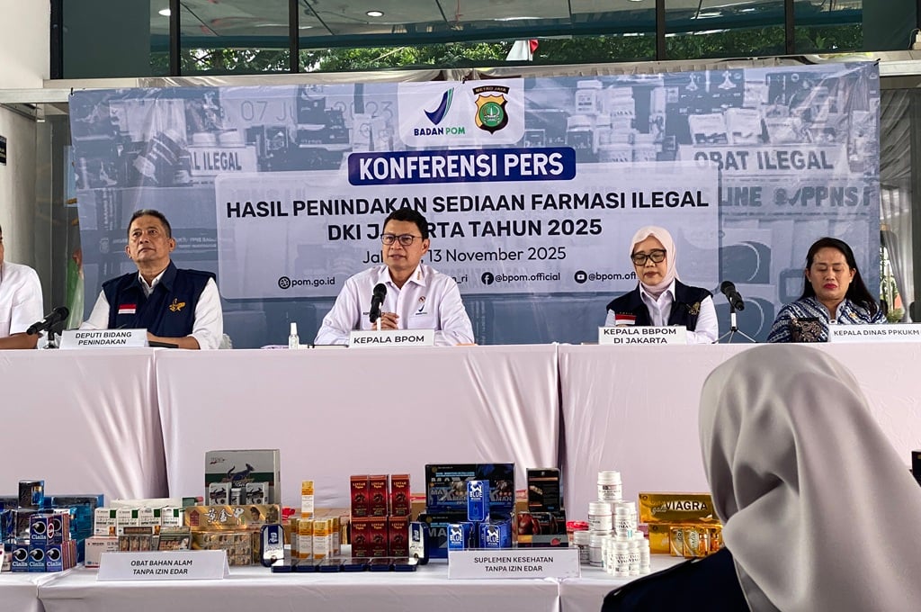BPOM: Gudang Obat Mengandung Bahan Kimia Berbahaya di Jakbar Sudah Beroperasi 4 Tahun