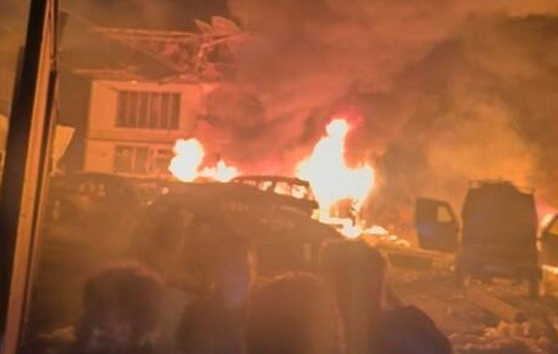 Bahan Peledak Sitaan Meledak di Kantor Polisi, 9 Orang Tewas Puluhan Luka