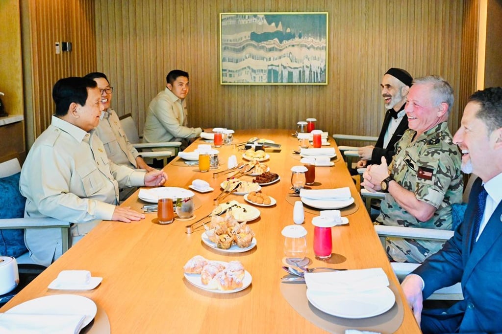 Croissant, Cupcake hingga Jus Buah Jadi Tanda Persahabatan Prabowo dan Raja Yordania