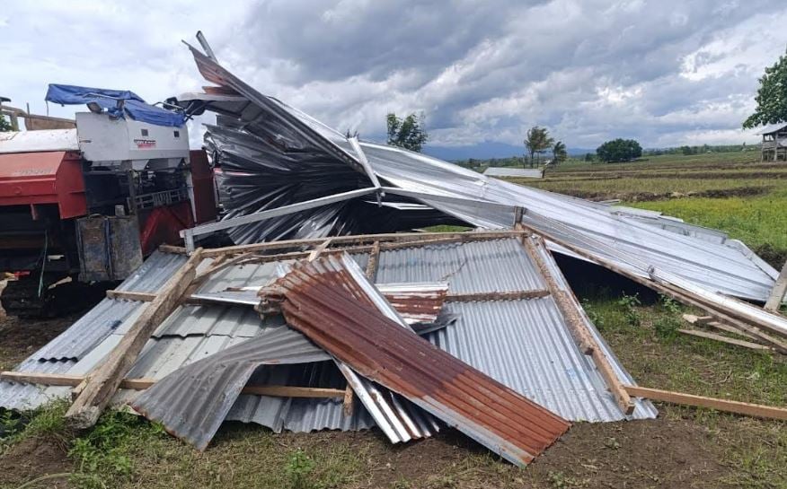 5 Kecamatan di Bulukumba Diterjang Angin Kencang, Rumah hingga Bengkel Roboh