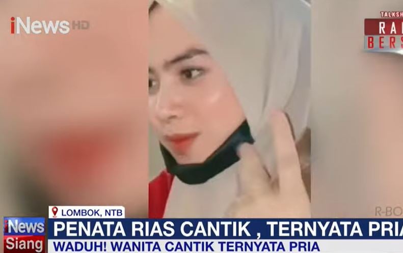 Viral MUA Cantik Sister Hong Lombok Ternyata Pria, Begini Reaksi Tokoh Agama