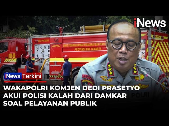 Akui Polri Lambat! Wakapolri Komjen Dedi Prasetyo: Masyarakat Lebih Mudah Lapor ke Damkar