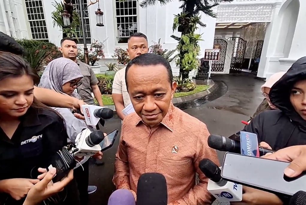 Bahlil Ungkap Isi Pertemuan Prabowo dan Bos Bloomberg di Istana