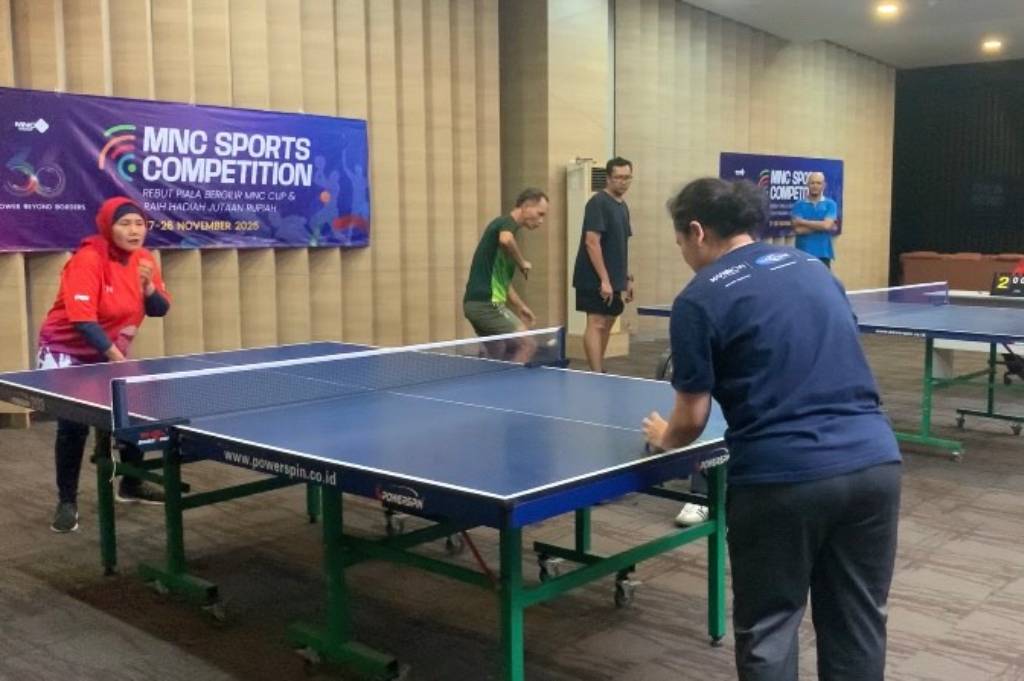 Global Jaya Sejahtera Back to Back Juara Tenis Meja MNC Sports Competition 2025