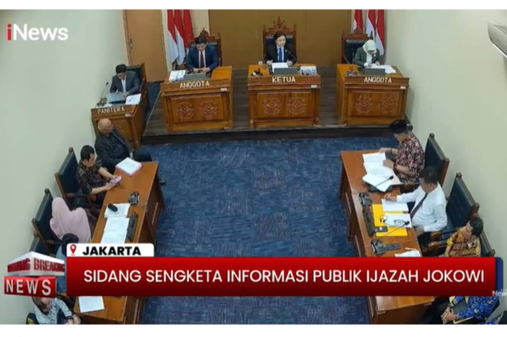 Link Live Streaming Sidang KIP Ijazah Jokowi