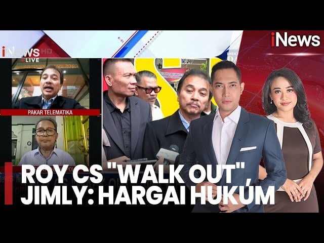 Roy Suryo Cs Walk Out dari Audiensi Reformasi Polri, Jimly: Hargai Hukum