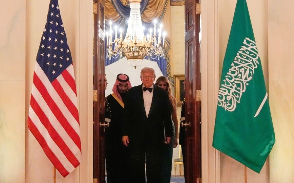 Jamuan Makan Malam Mewah Trump untuk MBS Dihadiri Banyak Miliarder, Ada Elon Musk dan Jeff Bezos
