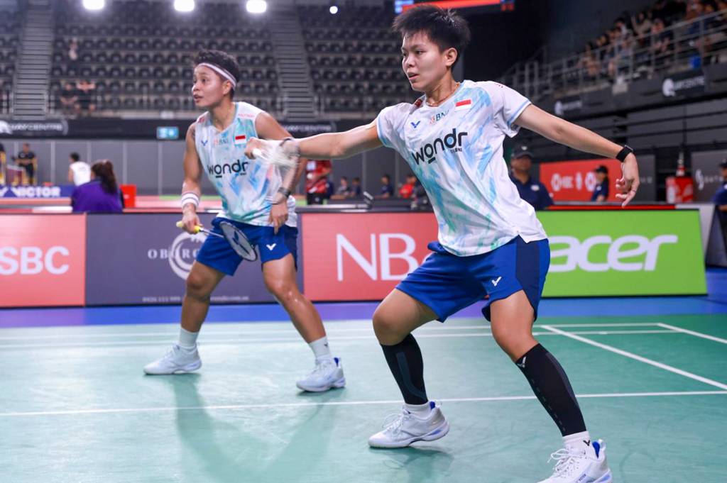 Apriyani/Fadia Lolos ke Perempat Final, Adnan/Indah Tersingkir di Australia Open 2025