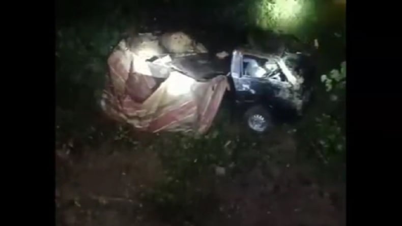 Kecelakaan di Pidie Jaya, Mobil Pikap Pengangkut Buah Terjun ke Jurang
