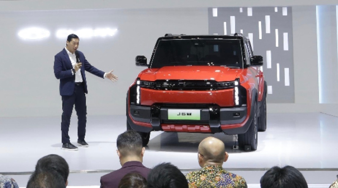 Tok! Chery Jual Mobil Listrik Off-Road J6T Rp525 Juta