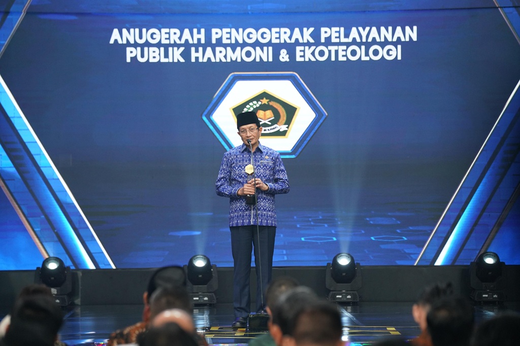 Menag Nasaruddin: Mari Menyadari Menjaga Lingkungan Pahala, Merusaknya Dosa