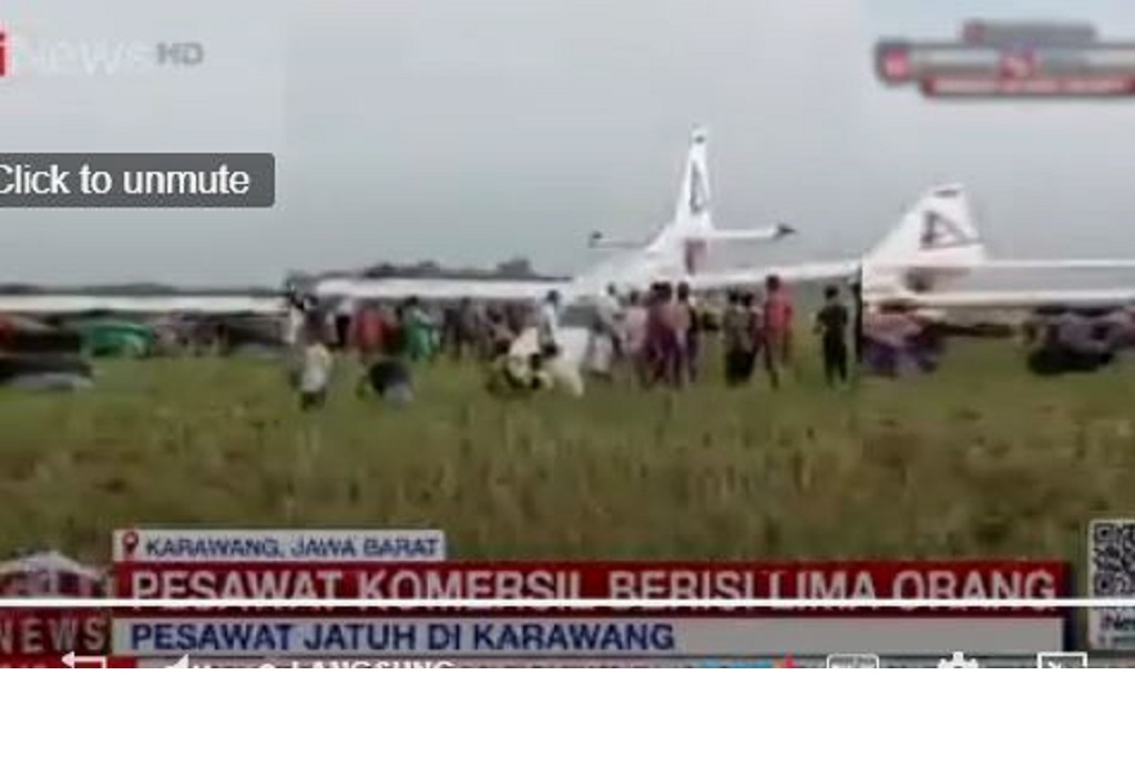 Pesawat Jatuh di Karawang, 5 Korban Dibawa ke RSUD Tirta Mulia