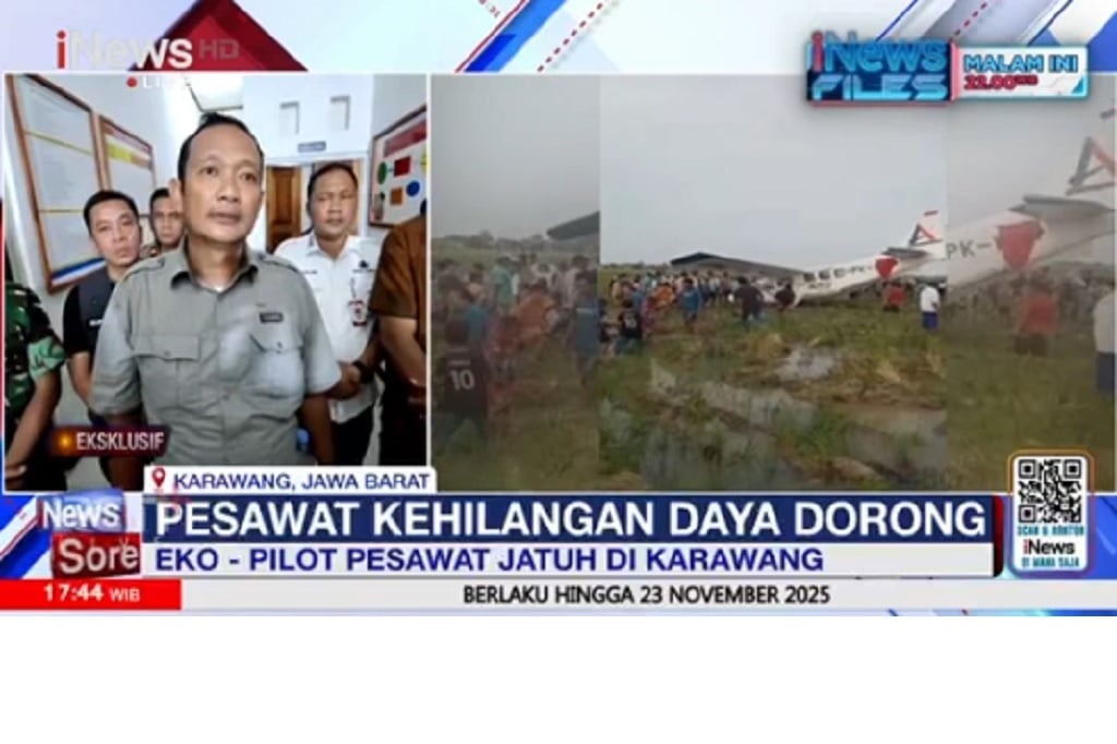 Pengakuan Pilot Pesawat Cessna Bro Skydive yang Jatuh di Karawang