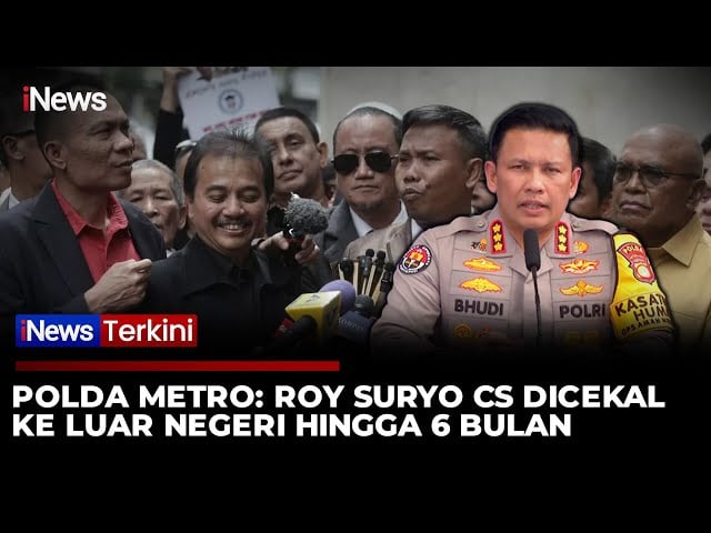 Alasan Polda Metro Jaya Perpanjang Pencekalan Roy Suryo Cs ke Luar Negeri Jadi 6 Bulan