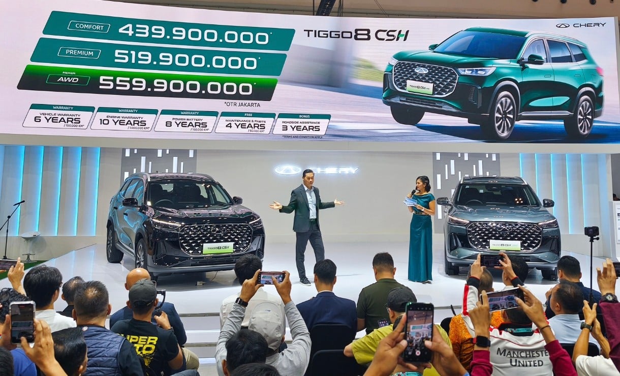 Chery Luncurkan 2 Varian Baru Tiggo 8 CSH Comfort dan AWD di GJAW, Apa Perbedaanya?