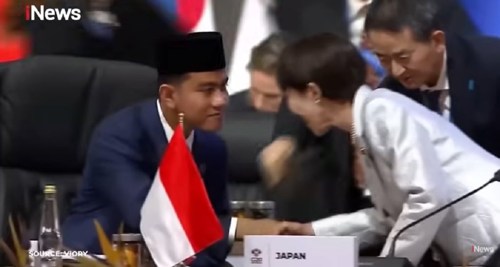 Momen Gibran Dihampiri hingga Disalami PM Jepang Sanae Takaichi di KTT G20 Afsel