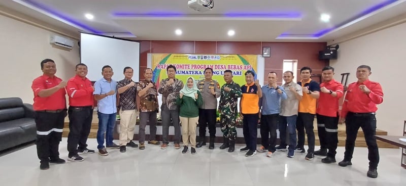 Tingkat Karhutla Turun, PT SRL Beri Apresiasi bagi Desa Bebas Api