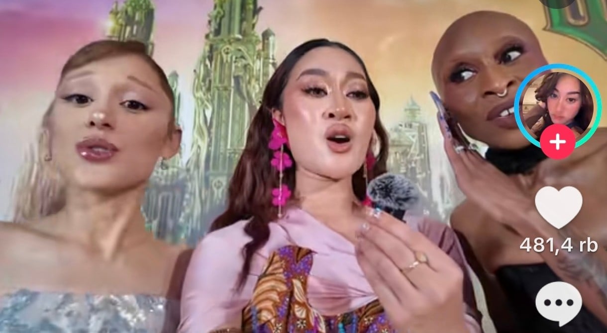 Viral! Aisha Retno Beri Ariana Grande Batik asal Malaysia, Warganet Auto Murka