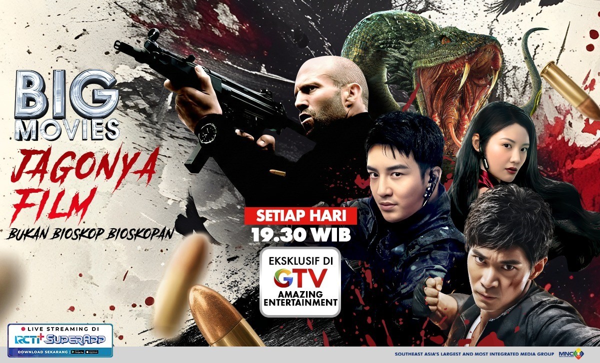 Siap-Siap Berdebar, Maraton Film Action Blockbuster di GTV Big Movies!