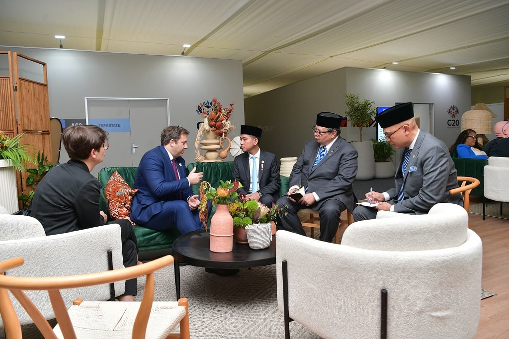 Wapres Gibran Bertemu Wakil Kanselir Jerman di Sela KTT G20, Bahas Penguatan Kerja Sama