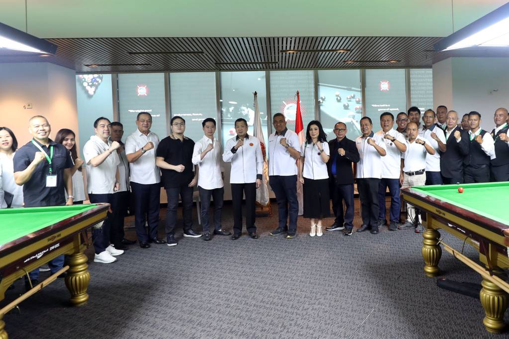 Atlet Biliar Indonesia Naik Level! Hary Tanoesoedibjo Ungkap Kunci Prestasi: Sport Science & Konsentrasi