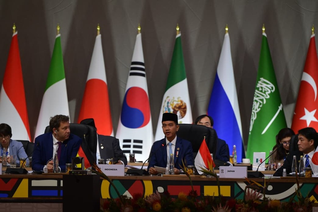 Gibran Singgung Konflik Gaza hingga Sudan di KTT G20: Dunia Tak Boleh Normalisasi Penderitaan