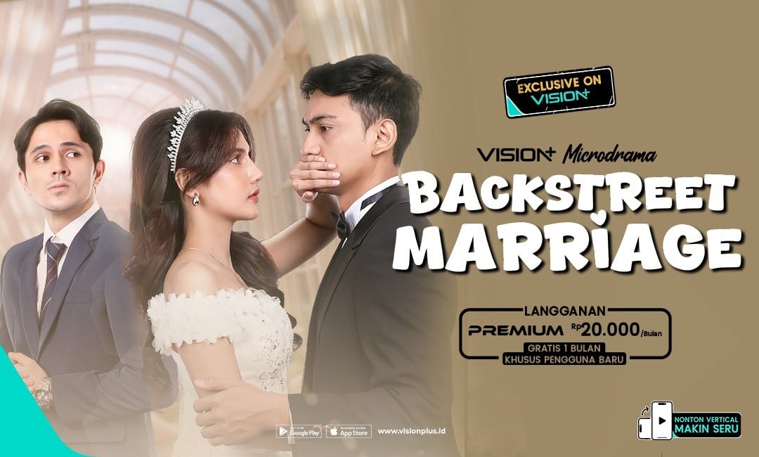 Pernikahan Diam-Diam Sabrina dan Max di Kantor Bikin Kacau! Tonton Backstreet Marriage di VISION+ 