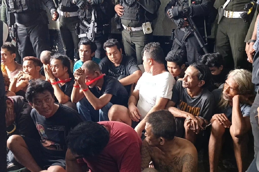 BNN Gerebek Kampung Narkoba di Berlan Jaktim, Tangkap 25 Orang