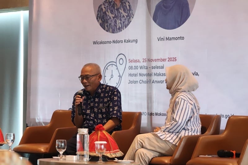 Fokus Informasi ke Interaksi Publik, Diskominfo Makassar Hadirkan Ndoro Kakung Praktisi Medsos