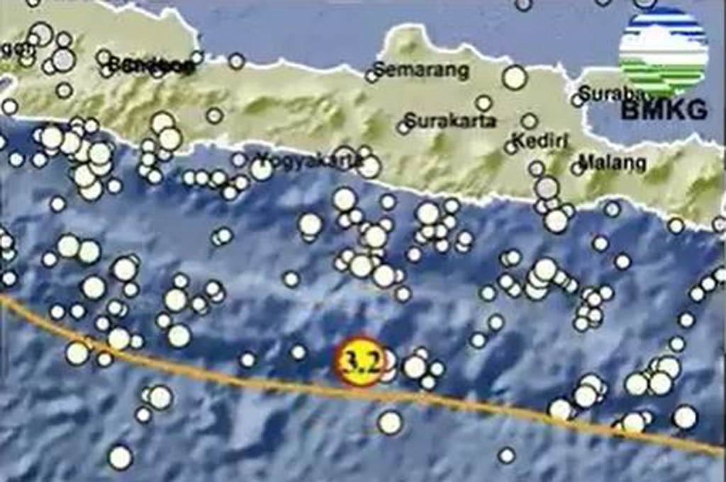 Gempa Hari Ini Magnitudo 3,2 Guncang Pacitan Jatim