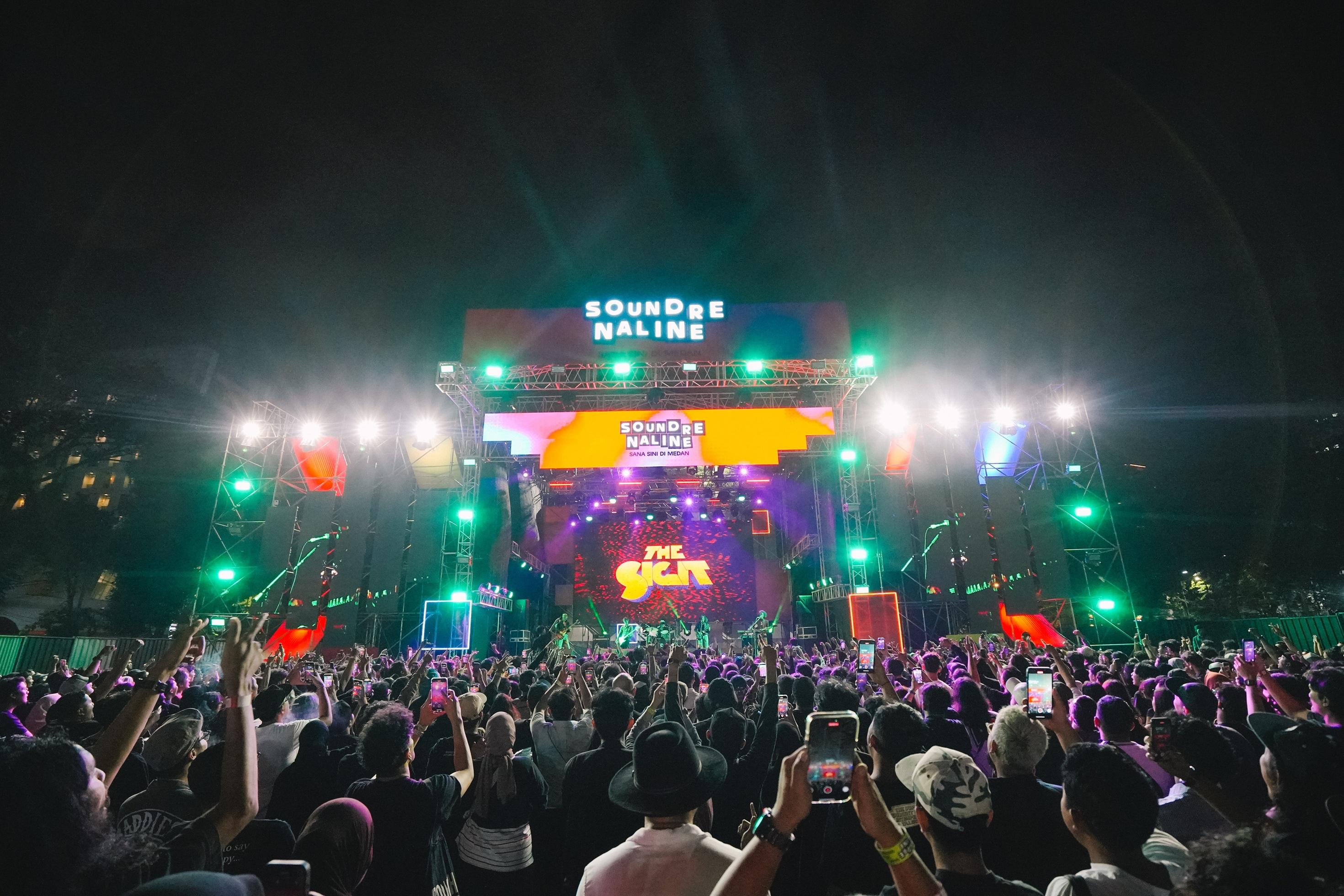 Soundrenaline Sana-Sini Medan, Sukses Rayakan Musik dengan Semangat Kolektif