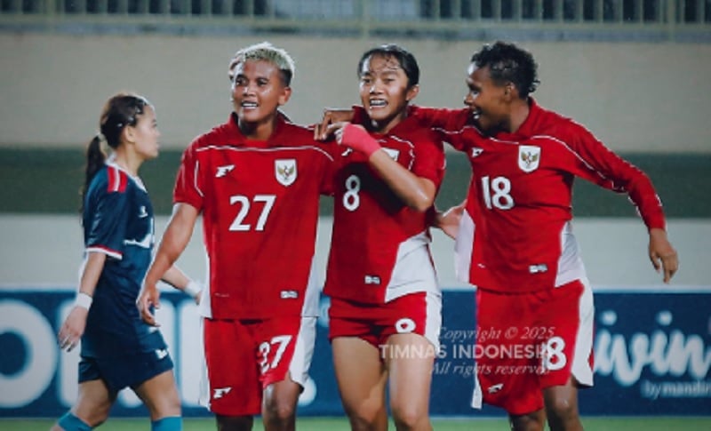 Comeback Dramatis! Timnas Putri Indonesia Bungkam Nepal